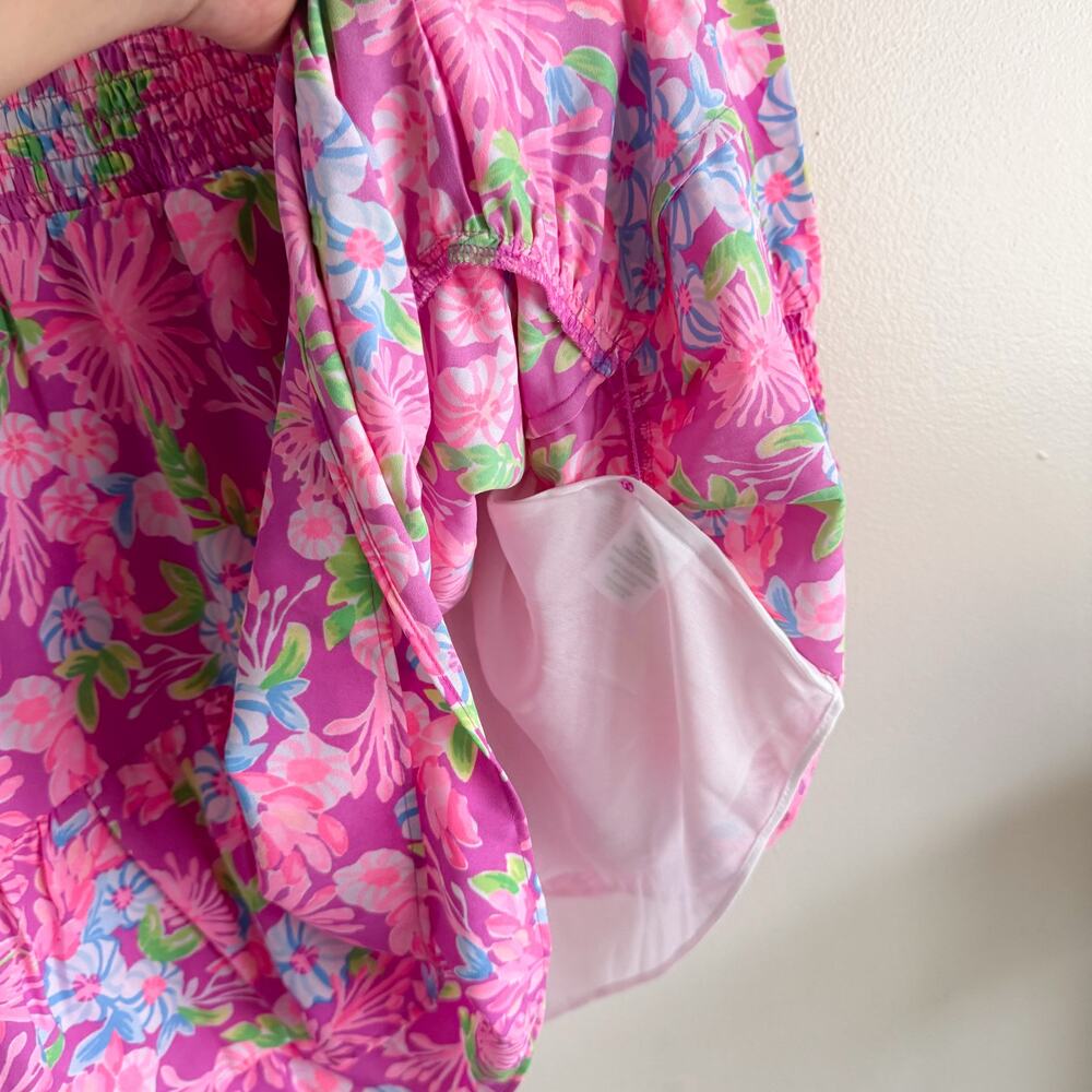 Lilly Pulitzer Pink Cristiana V Neck Stretch Amethyst Moms the Word Dress 14 - Picture 7 of 10